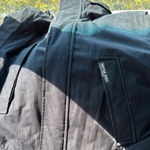 Nautica Black Military Field Jacket